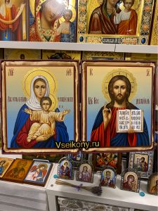 Венчальная пара Азъ Есмь и Спас Вседержитель