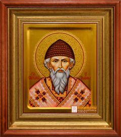 Рукописная икона Спиридон Тримифунтский 26 