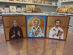 Рукописная икона Коприй Палестинский
