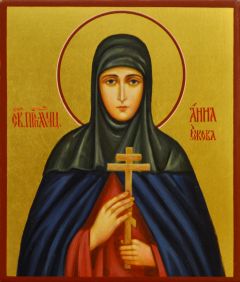 Рукописная икона Анна Ежова