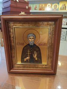 Рукописная икона Коприй Палестинский