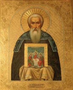 Рукописная икона Макарий Калязинский