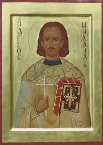 Рукописная икона Михаил Гусев