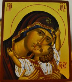 Рукописная икона Кардиотисса Сердечная