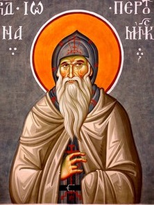 Рукописная икона Иона Пертоминский Соловецкий