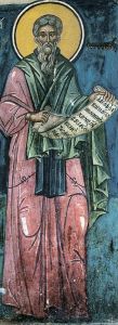 Рукописная икона Феодор Трихина
