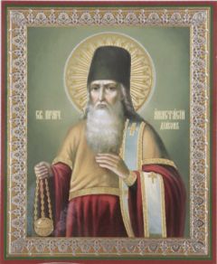 Рукописная икона Анастасий Диакон