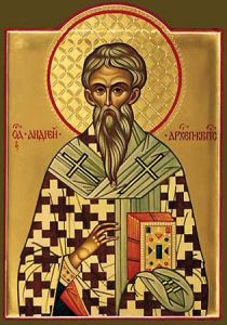Рукописная икона Андрей Критский