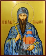 Рукописная икона Лука Елладский