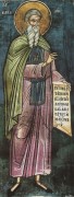 Рукописная икона Варлаам Индийский