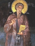 Рукописная икона Лазарь Иконописец