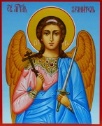 Рукописная икона Ангел Хранитель для ребенка